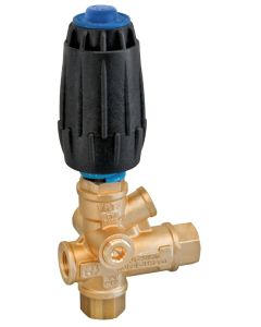 UNLOADER VALVE VRT3 G3/8F - G3/8F + KNOB + PRG.HOLE 220BAR - 0215010370