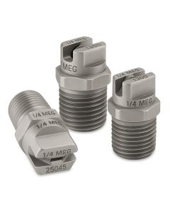 UGELLO INOX Alta Pressione per Lancia 1/4"NptM  WASHJET-40°-035