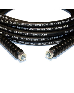 HIGH PRESSURE HOSE R2 BLACK 400 BAR