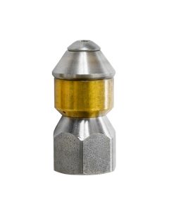 Ugello STURATUBI Rotante 06 3 fori G3/8" F 250 BAR Inox - 0124722640