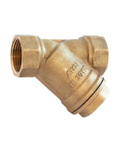 Filtro aspirazione a Y Idropulitrice G 1/2" F - 15 BAR Ottone - 0211000520
