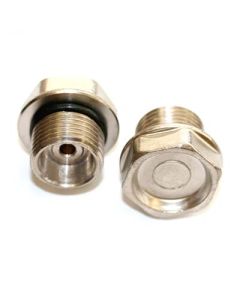 Clone KIT 5 NICKEL PLATED BRASS PLUGS + O-RING