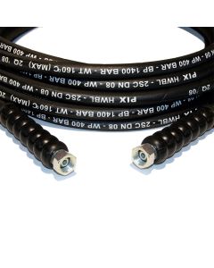 HIGH PRESSURE HOSE R2 BLACK 400 BAR