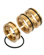 CLONE KIT 10 BRASS BACK RING D.20+O-RING
