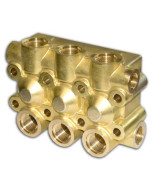 Brass manifold Interpump D.20-22-24 Serie 47