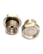 Clone KIT 5 NICKEL PLATED BRASS PLUGS + O-RING