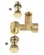 KIT COLLETTORE per valvola integrata VRF2 G3/8M G1/2M - 4073900004