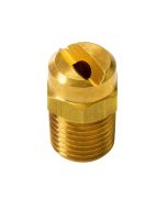 BRASS NOZZLE Low Pressure for Double Lance 1/4" NptM 60° - TMUWJ/BQ2124